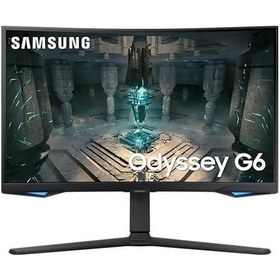 Resim Samsung Odyssey G65B LS27BG652EUXUF 27" 1 Ms 2K Pivot Curved 240 Hz Oyuncu Monitörü (Teşhir) 