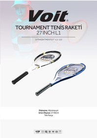 Resim Voit Tournament Pro Tenis Raketi 27 Inch 