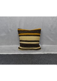 Resim Zehra Abla Halı Yeni El Dokuma Dekoratif Kilim Kırlent Yastık Kılıfı 6024 