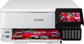 Resim Epson EcoTank L8160 Wİ-Fi + Tarayıcı + Fotokopi Renkli Çok Fonksiyonlu Tanklı Mürekkep Püskürtmeli Yazıcı 