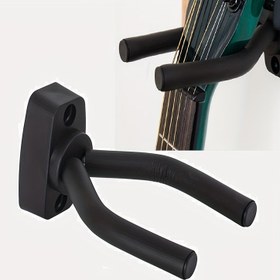 Resim 1 adet Ayarlanabilir Yumuşak Kanca ile Gitar Duvar Askısı Evrensel Tip Gitarlar Ukulele Bas Erhu Askı 