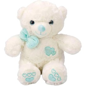 Resim Nessiworld 3186 Papyonlu Peluş Ayı 30 cm -Sunman 