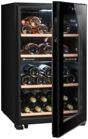 Resim La Sommeliere LS512BLACK Solo Şarap Dolabı, 52 Şişe Kapasiteli 