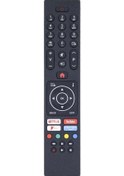 Resim Netflix Youtube Play Prime Video Tuşlu Led Tv Televizyon Uzaktan Kumanda Tr-210 