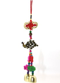 Resim Store Tavuskuşu Renkli Rüzgar Çanı 