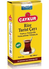 Resim Çaykur Rize Turist EDT Siyah Dökme Çay 2 KG 