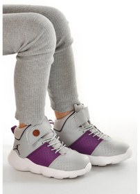 Resim Kiko Kids Rio Günlük Spor Kız/erkek Çocuk Basketbol Ayakkabısı Buz Çok Renkli 