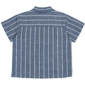 Resim Chicco Gömlek - K. Kol 09066603000000 000023 Lıght Blue Strıped 