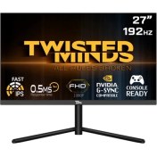 Resim Twısted Mınds 27” TM27FHD192IPS Fhd 192HZ 0.5ms HDMI Dp HDR400 Ready Fast IPS Freesync/adaptıve-Sync Çerçevesiz Gamıng Monitör 