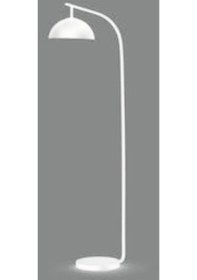 Resim Mylights Modern Spor Mat Beyaz Köşe Lambası Yerden Aydınlatma Lambader 180 Cm 