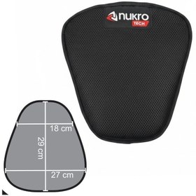 Resim Nukrotech Cool Comfort 3D Jel Sport Sürücü Sele Minderi 