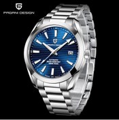 Resim Pagani design PD-1688 Aqua Terra Erkek 40MM Retro Japonya NH35A Otomatik Mekanik 100M Su Geçirmez Safir Çelik Saat 