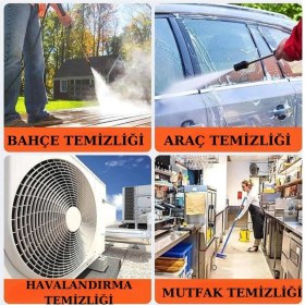 Resim Aesco Mey Ithalat® Şarjlı ve Yüksek Basınçlı Oto Yıkama Makinesi ve Sulama Tabancası Bahçe Yıkama Makinesi 