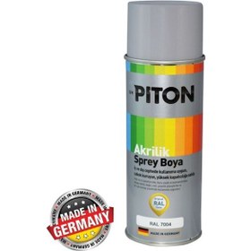 Resim Piton Akrilik Sprey Boya 400 Ml Ral7004 Sinyal Gri 