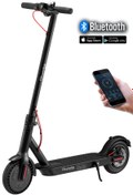 Resim CityMate Plus 350Watt Elektrikli Scooter 8.5 inch Şişme Teker Bluetooth Siyah 