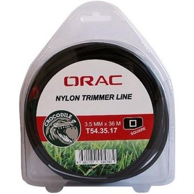 Resim Orac 3.50 Mm 36 Mt.kare Siyah Tırpan Misinası 