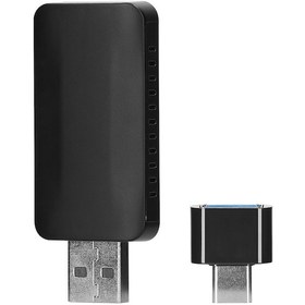 Resim Vkemall Apple Telefon İçin Kablosuz Carplay Adaptörü - Kablolu Sistemi Kablosuz Hale Çevirir, Usb-a/usb-c Plug & Play, Siyah 