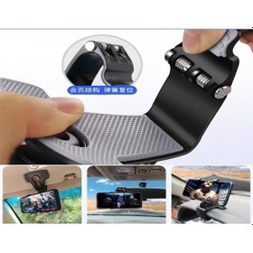 Resim Araba Gösterge Üstüne Takılan 360 Oynar Başlıklı Telefon Tutucu 4832 