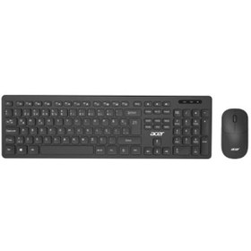 Resim ACER OAK-920 Siyah Kablosuz Sessiz Tuşlu 2.4 Ghz Klavye Moue Set ( Mouse 1200Dpı) 