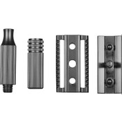 Resim Vkemall "yenilenebilir Çift Ağızlı Tıraş Bıçağı - Ergonomik Metal Sakal Tıraş Aleti" 1 Saat 