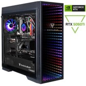 Resim Casper Excalibur E75Z.285K-EXT0X-0SG Ultra 9-285K 64 GB 2 TB SSD RTX5060Ti Free Dos Masaüstü Oyuncu Bilgisayarı 