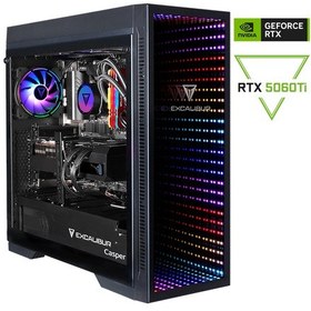 Resim Casper Excalibur E75Z.285K-EXT0X-0SG Ultra 9-285K 64 GB 2 TB SSD RTX5060Ti Free Dos Masaüstü Oyuncu Bilgisayarı 
