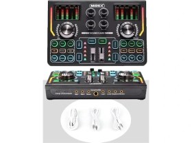 Resim Cx1 Titanium Set Efektli Ses Kartı Mikrofon Kulaklık Stand Kayıt Canlı Yayın (Pc ve Telefon) 