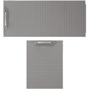 Resim arotomarket Mercedes W204 - W212-C180-C200 Orta Konsol Bardaklık Perdesi Gri Renk 