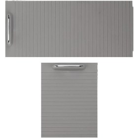 Resim arotomarket Mercedes W204 - W212-C180-C200 Orta Konsol Bardaklık Perdesi Gri Renk 