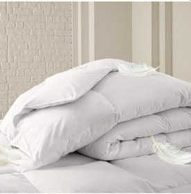 Resim Yataş Bedding Pure Kaz Tüyü %30 Gıdık Tek Kişilik Yorgan 