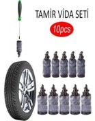 Resim safestore Lastik Tamir Kiti Kauçuk Vida Seti 