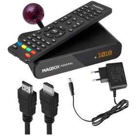 Resim Magbox Federal Mini HD Scart TKGS Uydu Alıcısı 