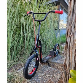Resim Corelli Slippy 12 Jant 2 Tekerli Çocuk Scooter - Siyah - Kırmızı 