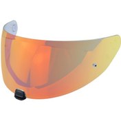 Resim Padalink Hjc İ70/i10 Motosiklet Kaskı İçin Tamir Lens - Rüzgar, Toz, Güneş Ve Sis Engellici Şeffaf Kırmızı Revo Koruyucu Lens 