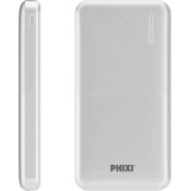 Resim Phixi Force Qc Pd 20W Slim Powerbank 10.000MAH Taşınabilir Şarj Cihazı Ultra Hızlı Quick Charger 