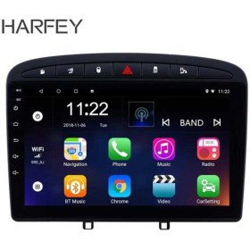 Resim Drivetec Peugeot 408 2012-2016 Android Multimedya 2 Gb Ram + 32 Gb Gps Wifi Youtube Play Store Mirrorlink 