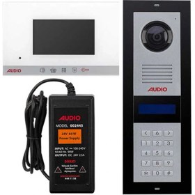 Resim Audio Görüntülü 2 Daire Diafon Seti Paketi Şifreli 