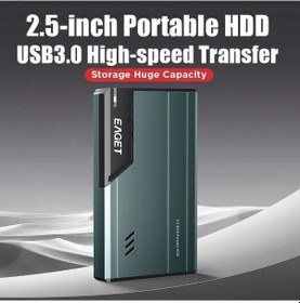 Resim Dream011 Eaget 500gb Taşınabilir Mekanik Harici Disk G68 Usb Bağlantılı Ntfs Tv Laptop Video Depolama 