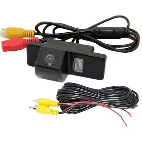 Resim Dianziye Nissan X-trail Pathfinder J10 Jj10 İçin 170 Geniş Açı Hd Renkli Gece Görüşlü Sıcaklık Dayanıklı Ters Görüş Kamerası Siyah 