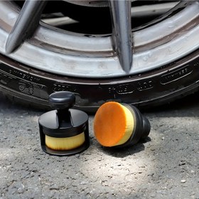 Resim Araba RV Temizleme Fırçası Yumuşak Kıl Fırça Hava Çıkışı Lastik Koltuk Boşluğu Toz Alma Fırçası 