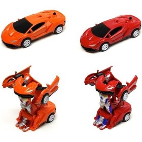 Resim 668-2 Powerful Plastik Robota Dönüşen Araba Vardem 