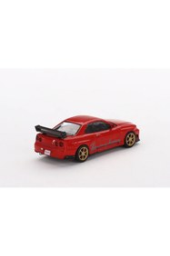 Resim mini gt Nissan Skyline Gt-r R34 Tommykaira R-z Red Rhd 