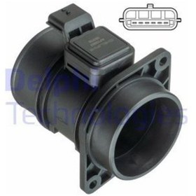 Resim DELPHI AF10367-12B1 Hava Kutle Olcer ( Nissan: Qashqai 1.5 Dci 07--/ Renault:Kango -Megane II 1.5Dci K9k -Master II 2.5Dci AF1036712B1 (WE277693) 
