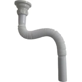 Resim Eminsan Körüklü Lavabo Sifonu – Bulaşık Makinesi Çıkışlı 