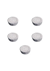 Resim Dantel Kağıt Bardak Altlığı - Beyaz - 9 Cm. - 500 Adetlik 5 Paket - 2500 Adet 