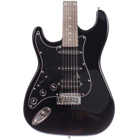 Resim Angel Aeg111lh-bk Siyah Solak Elektro Gitar 