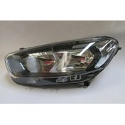 Resim AYFAR 2014-2019 Ford Tourneo Courıer Far Lambası Sol Elektrikli-Motorlu Siyah 9 Fişli (H7-H15)(Ayfar) (Ade 