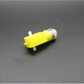 Resim 8 Adet - Arduino Robot Tekerlek Ve Dc Motor Seti 250Rpm Dc Motor 