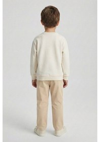 Resim Dmb Boys & Girls Erkek Çocuk Pantolon Mavi 1-7 Yaş Krem-2793 