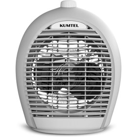 Resim Kumtel Fanlı Isıtıcı 2000 W LX-6331 Gri 